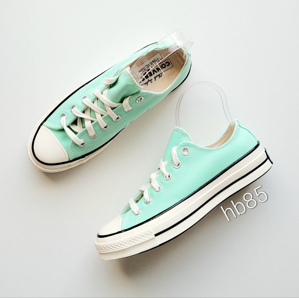 Converse Chuck 70 Ox Prism Green Egret Black Women's 8
